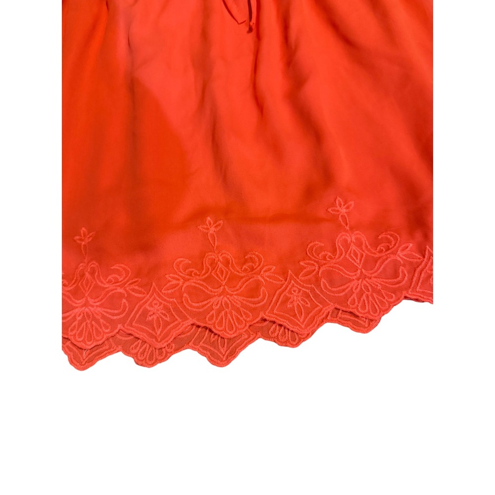 Kiara Skirt Embroidered A Line Drawstring Waist Women's Medium - Picture 2 of 7